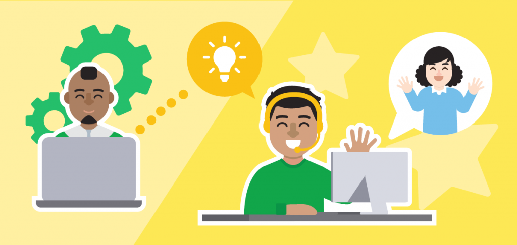 Serving your internal customers Department, agent and customer