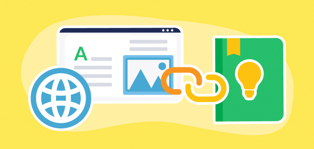 Develop backlinks to your knowledge base Knowledge base with backlinks